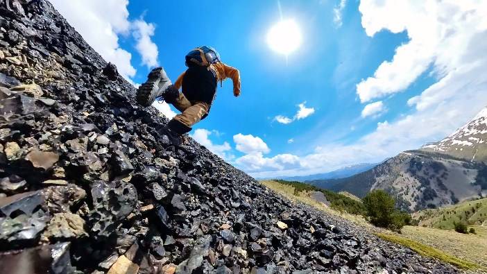 Gümüşhaneli dağcılar tarih dolu zirveleri aştı 13